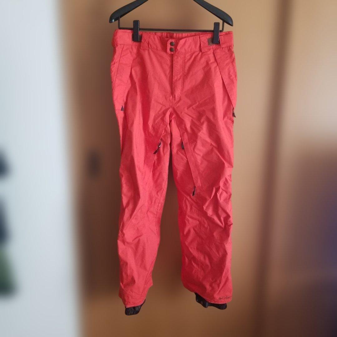 Columbia スノーウェア上下 Mサイズ エンジ×モスグリーン