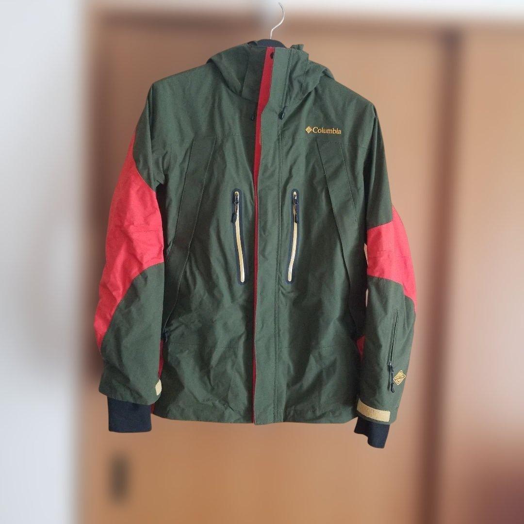 Columbia スノーウェア上下 Mサイズ エンジ×モスグリーン