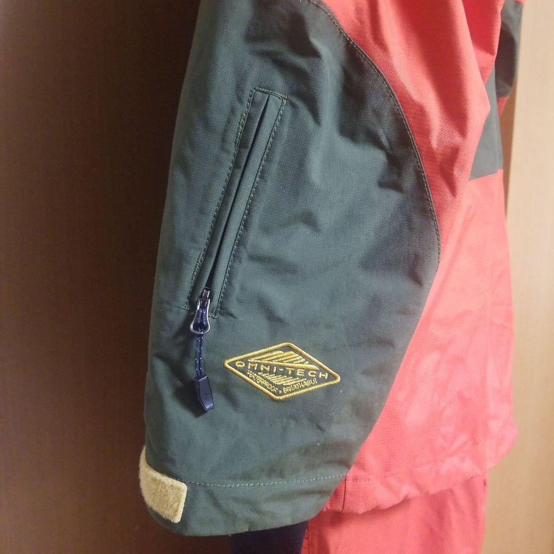 Columbia スノーウェア上下 Mサイズ エンジ×モスグリーン