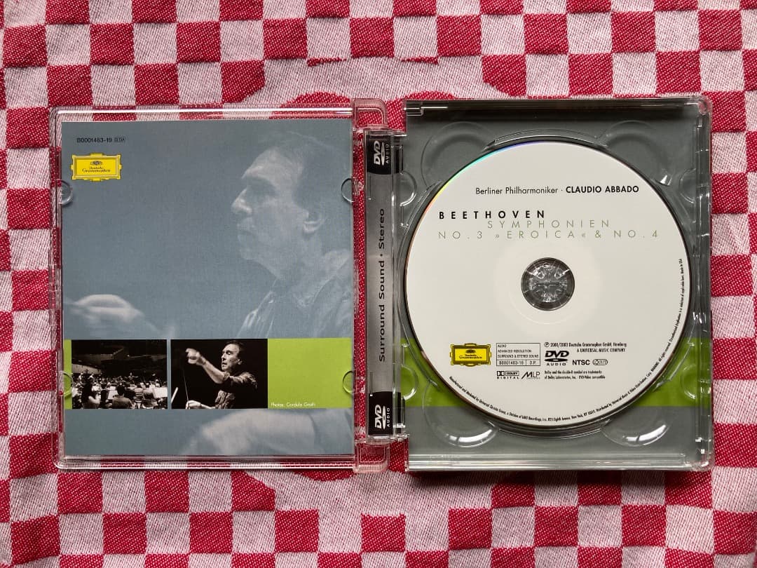 DVD Audio アバド ベートーヴェン交響曲第3, 4番