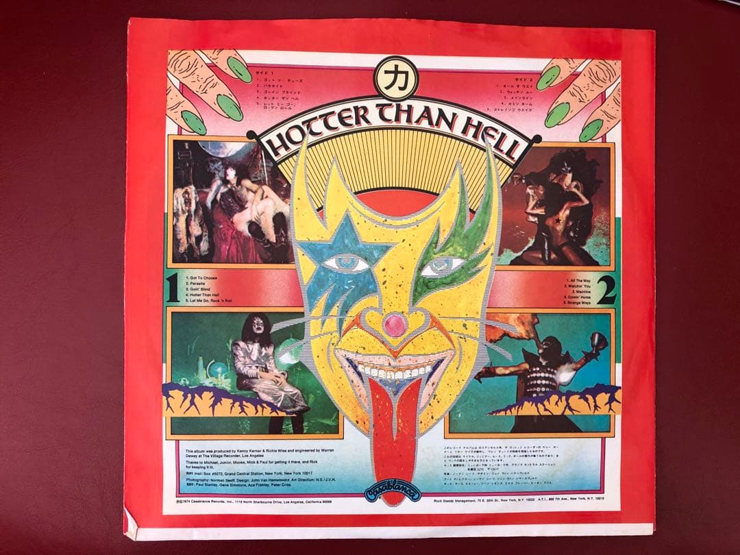 【KISS THE ORIGINALS】地獄の全貌1977 2nd Print