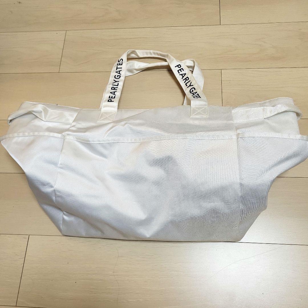 PEARLY GATES トートバッグ ホワイトSize横67cm縦38センチ