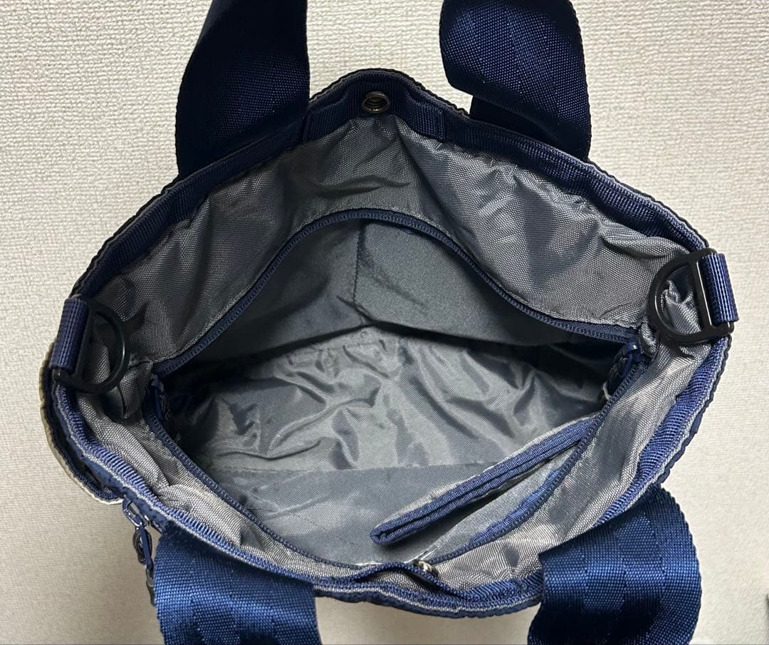 BRIEFING トートバッグ ネイビー/ベージュ