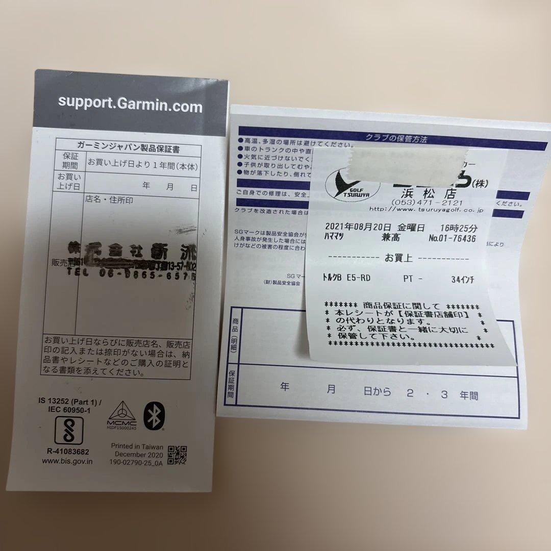 Garmin Approach S12 GPSナビ　ガーミン