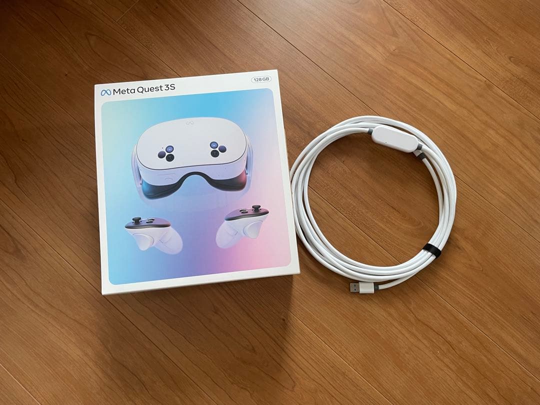  Quest 3S 128GB／ほぼ新品／Linkケーブル付属