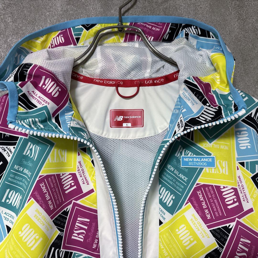 New Balance Golf ニューバランス 総柄 ジャケット レディース
