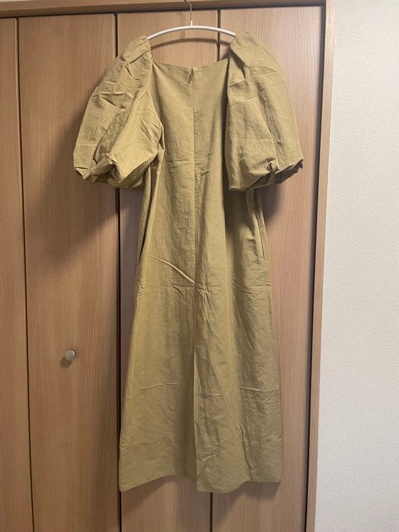 curensologyコットンリネンパフワンピース【大幅お値下げ】