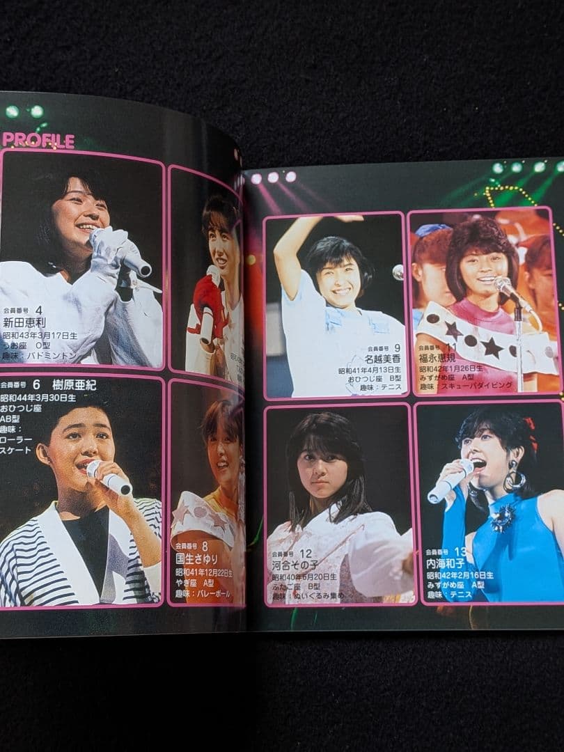 おニャン子クラブ　ザ　バックステージ　DVD　コンサート　ステッカー　高井麻巳子