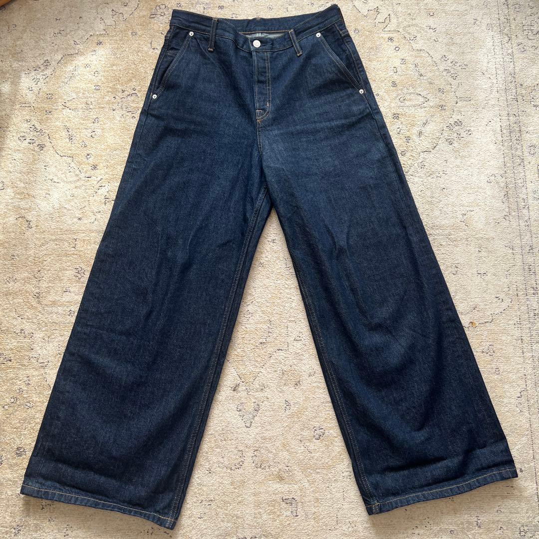 パンツ COS WIDE-LEG DENIM TROUSERS