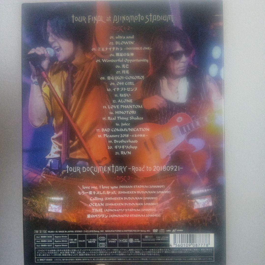 ミュージック B'z LIVE-GYM Pleasure 2018 HINOTORI DVD
