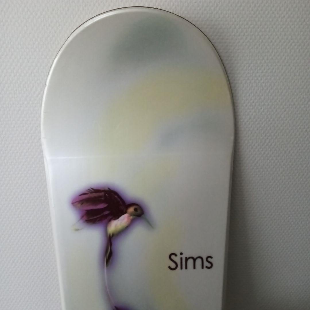 スノーボード 板　SIMS 152cm ビンディング　DRAKE 2点セット