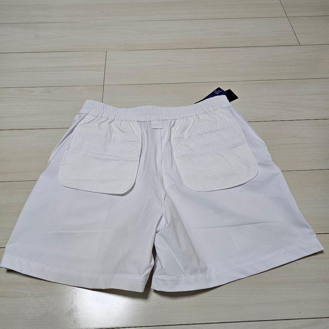 ゆったりLLサイズ❤新品 PING 黒シャツ 白パンツ 上下セット セットアップ