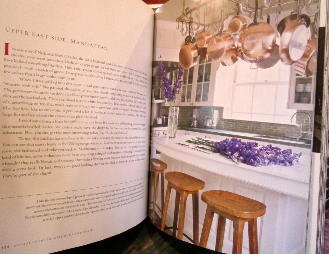 洋書 Michael S. Smith: Kitchens & Baths