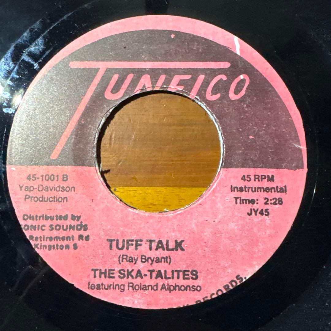 洋楽 THE SKA-TALITES TUFF TALK / TIPH-TIN