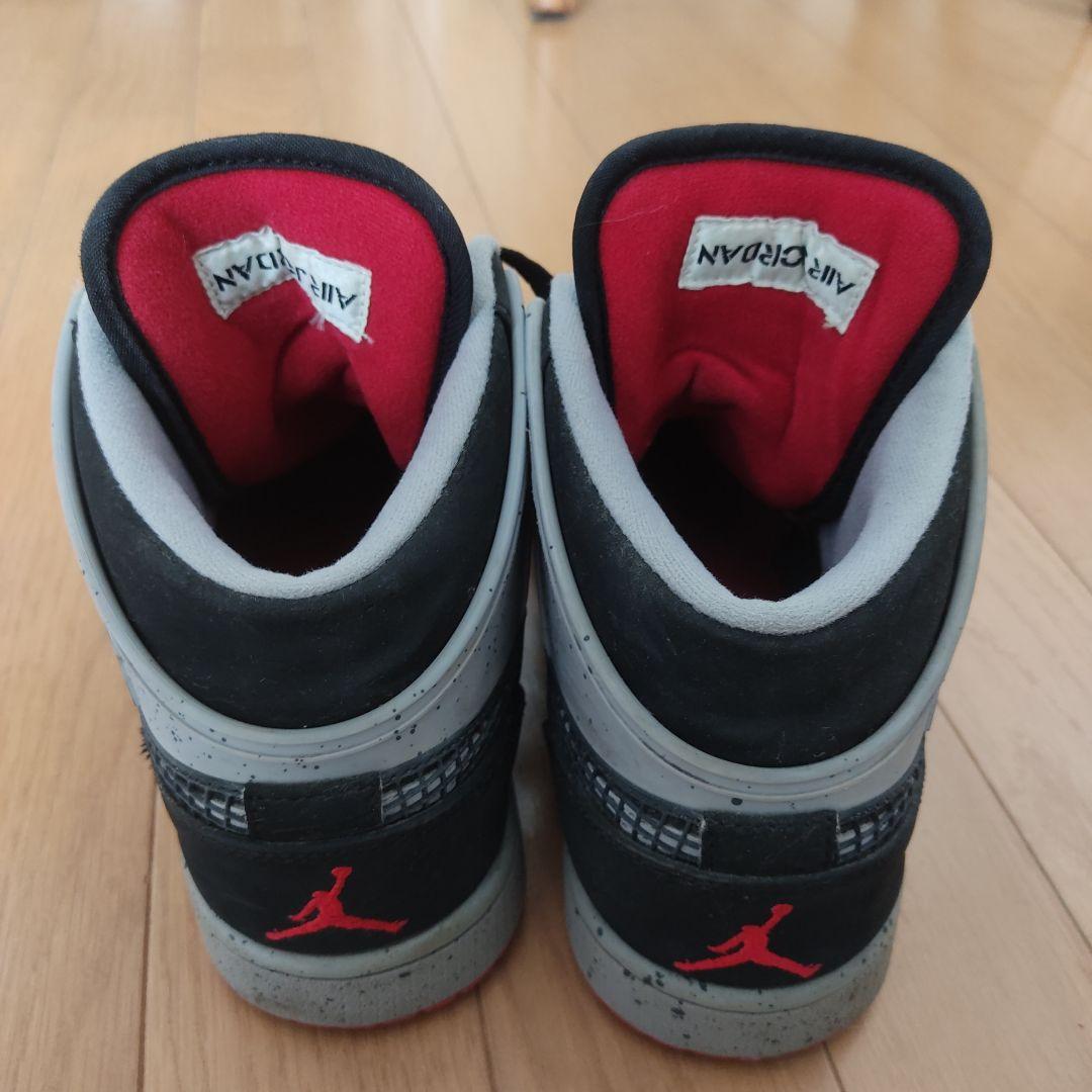Air Jordan ハイカットシューズ ブラック/レッド