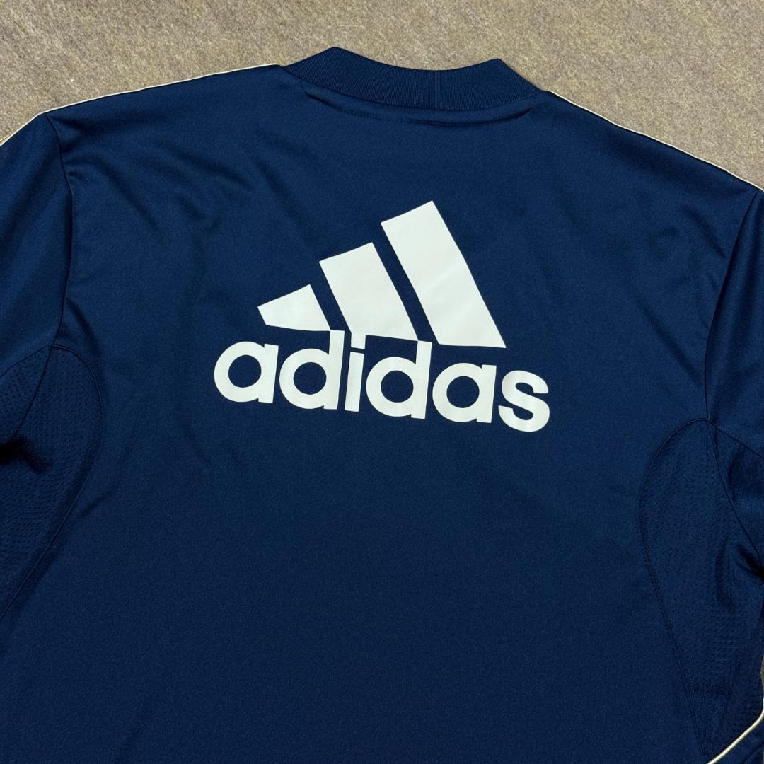 Chelsea adidas ネイビーシャツ サッカーユニフォーム ビンテージ
