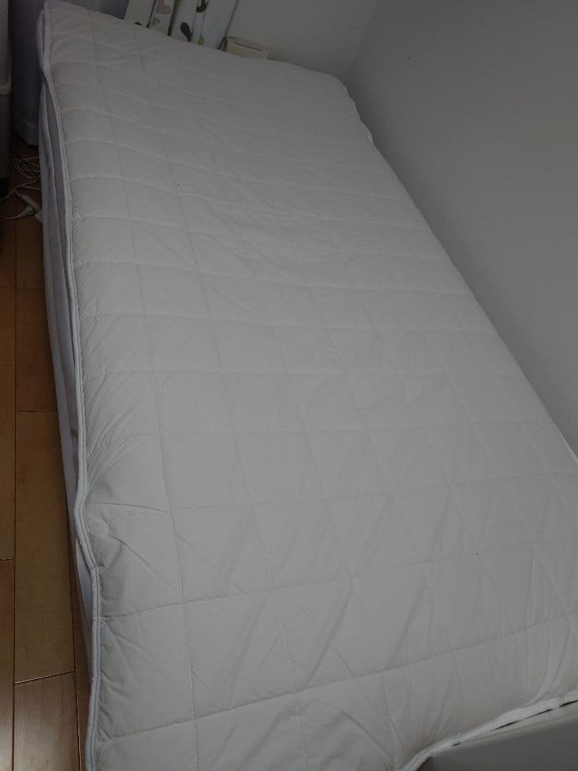 無印脚付きマットレスベット カバー マット付き