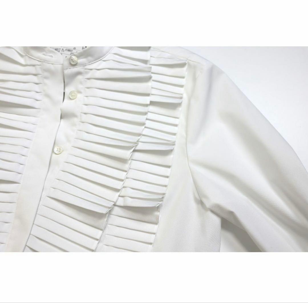 theory luxe 24SS ウォッシャブル フリルブラウス