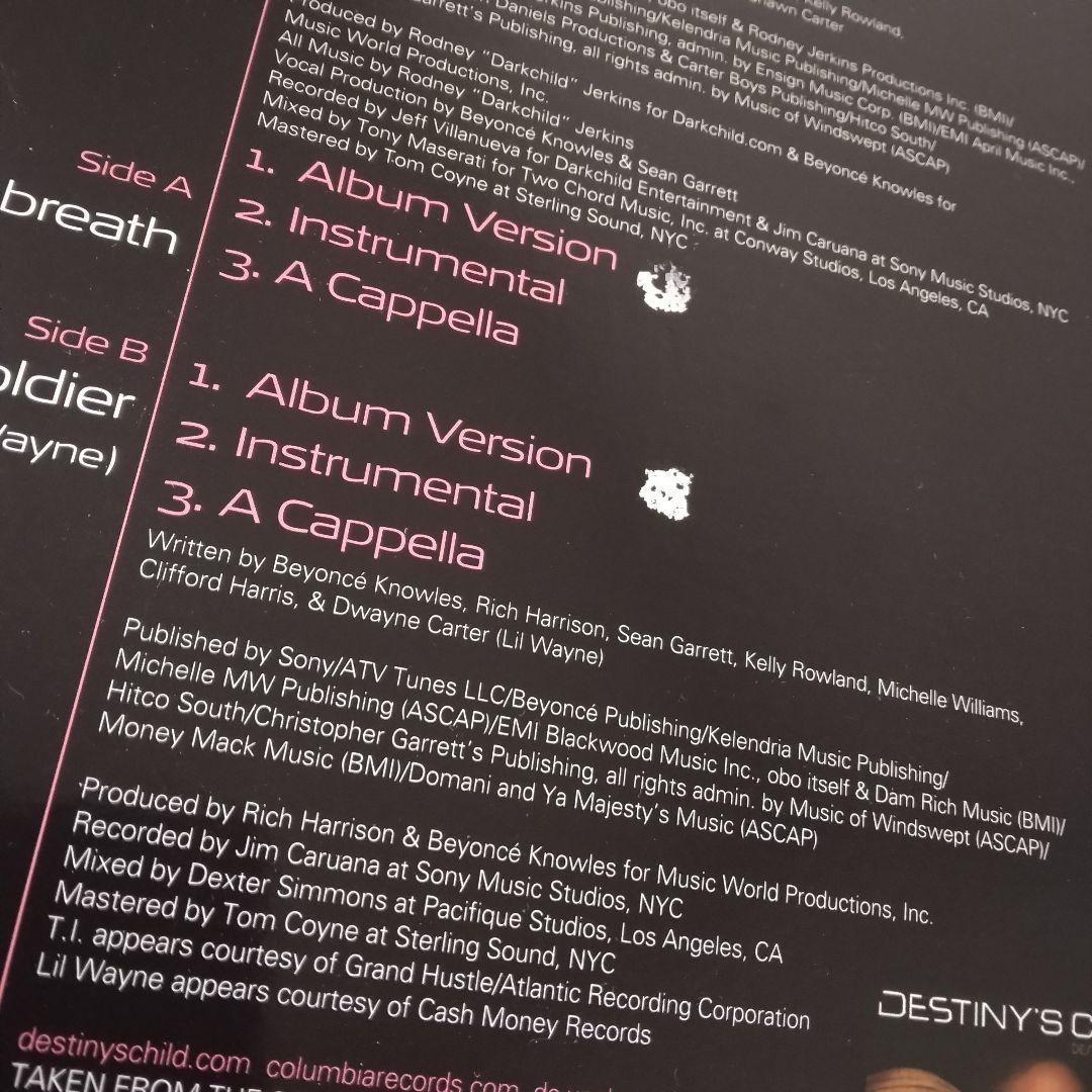 7枚 Beyonce Destiny's Child レコード まとめ売り LP