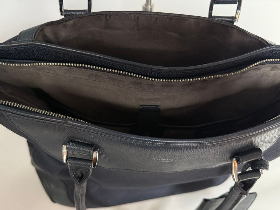 ネイビー★PELLE MORBIDA ペッレモルビダ キャピターノトート