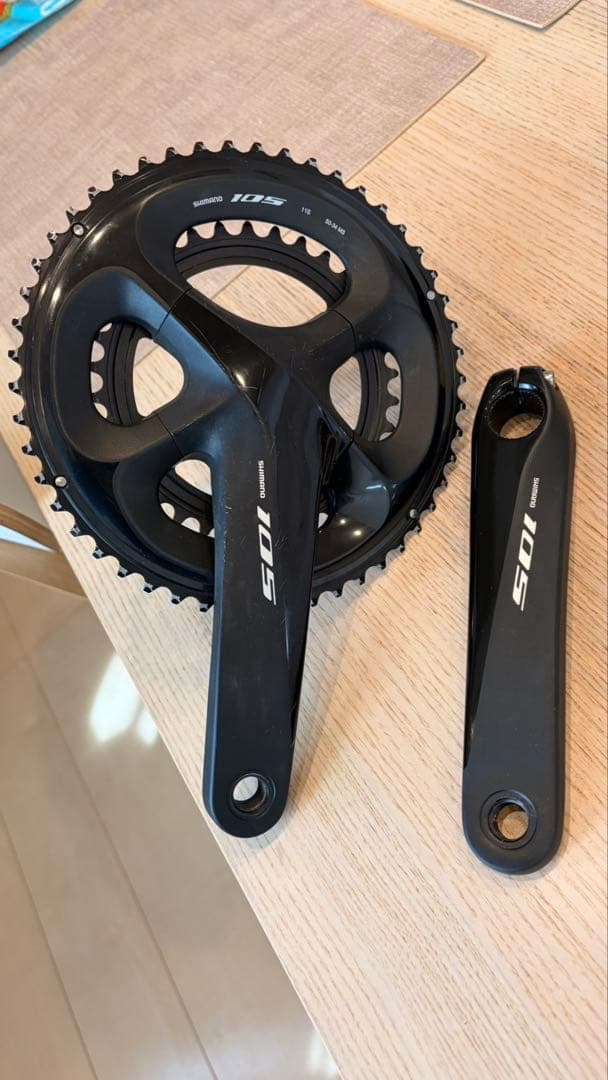 SHIMANO 105 11s クランクセット ブラック