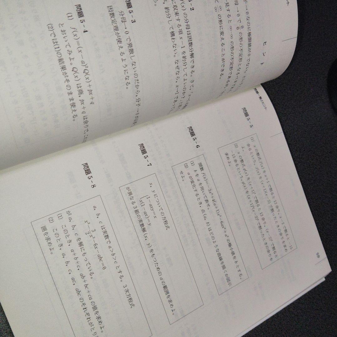 思考回路を磨く 基礎解析問題集　1994年発行初版 米谷達也　SEG出版