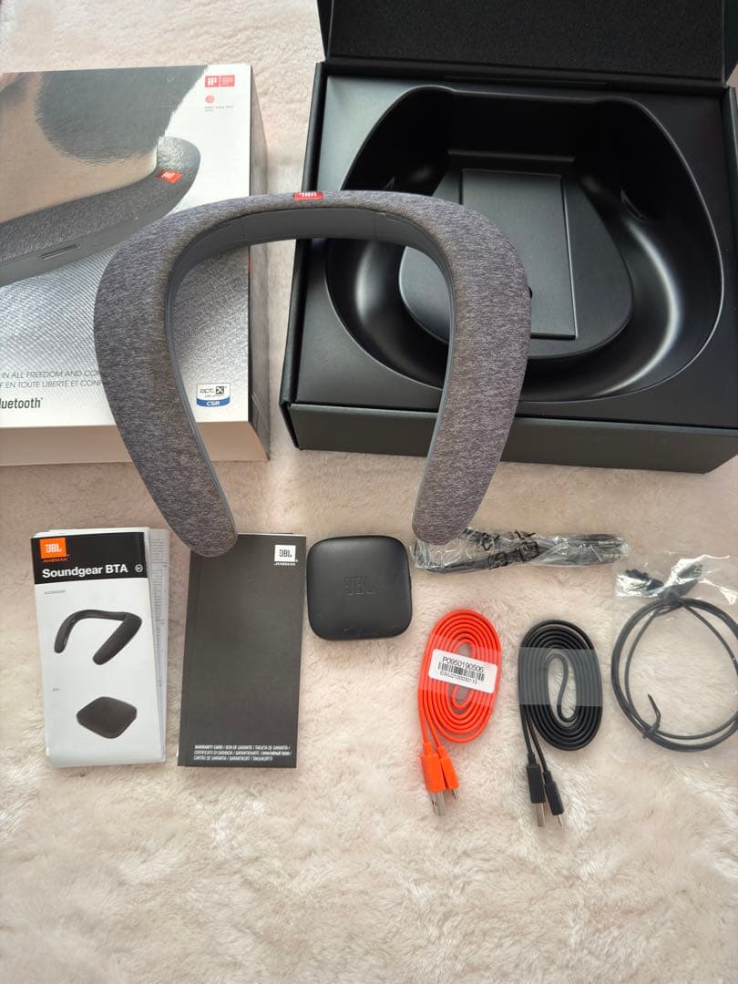 JBL Soundgear BTA ネックスピーカー 付属品完備