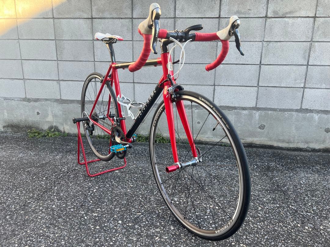 美品 TOYO 日本製 ロード クロモリカーボン シマノULTEGRA 20速