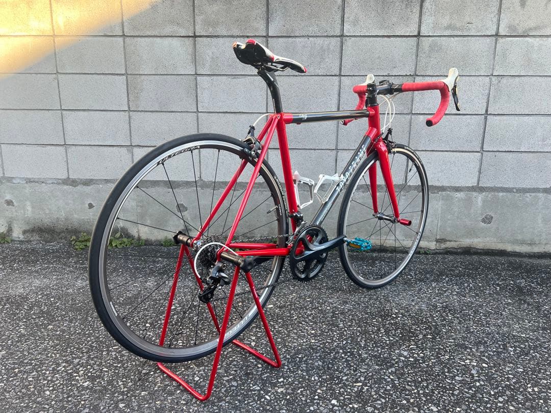 美品 TOYO 日本製 ロード クロモリカーボン シマノULTEGRA 20速