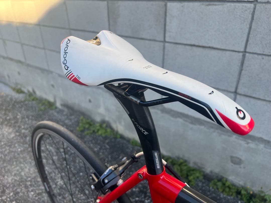 美品 TOYO 日本製 ロード クロモリカーボン シマノULTEGRA 20速