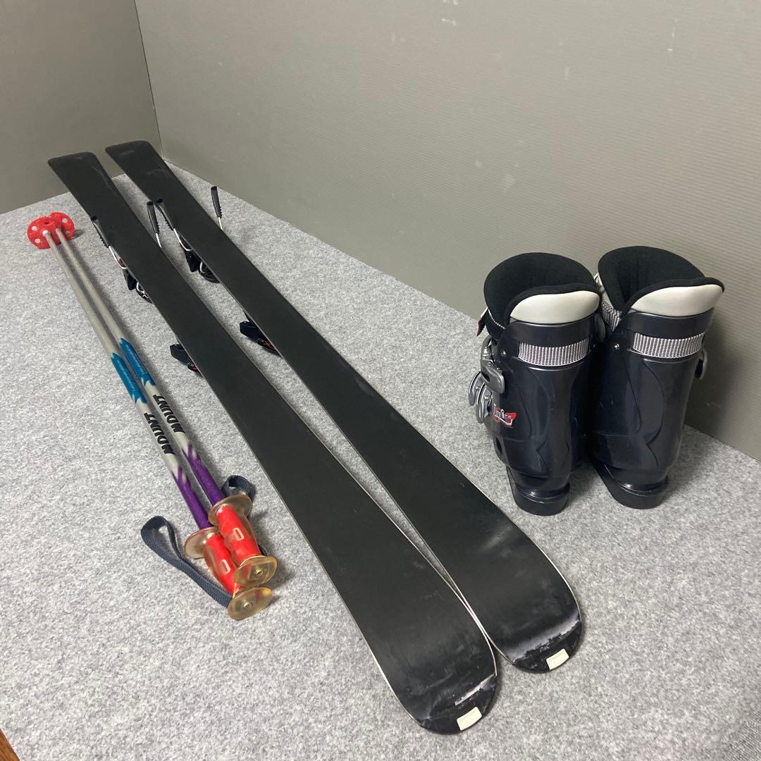 ★メンテナンス済　大人スキーセット　板152cm ブーツ 25cm