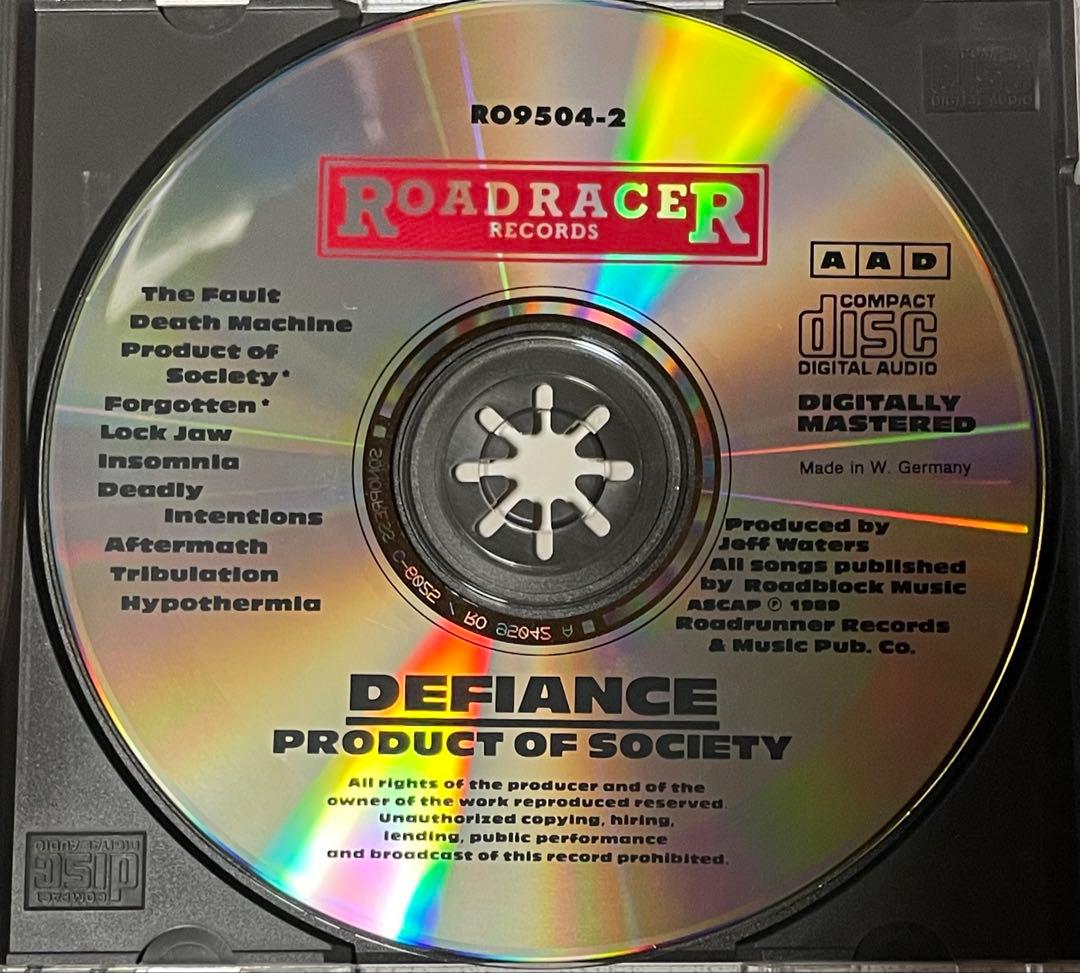 洋楽 DEFIANCE / Product Of Society