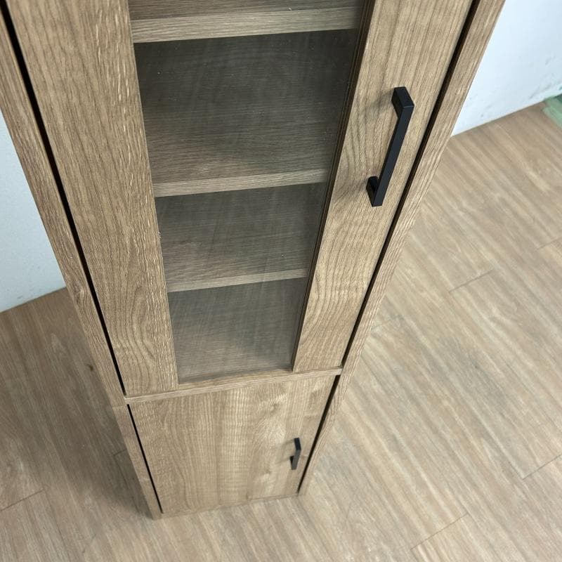 【新品】ハイタイプ スリム食器棚　すきま収納SN　(OUTLET)