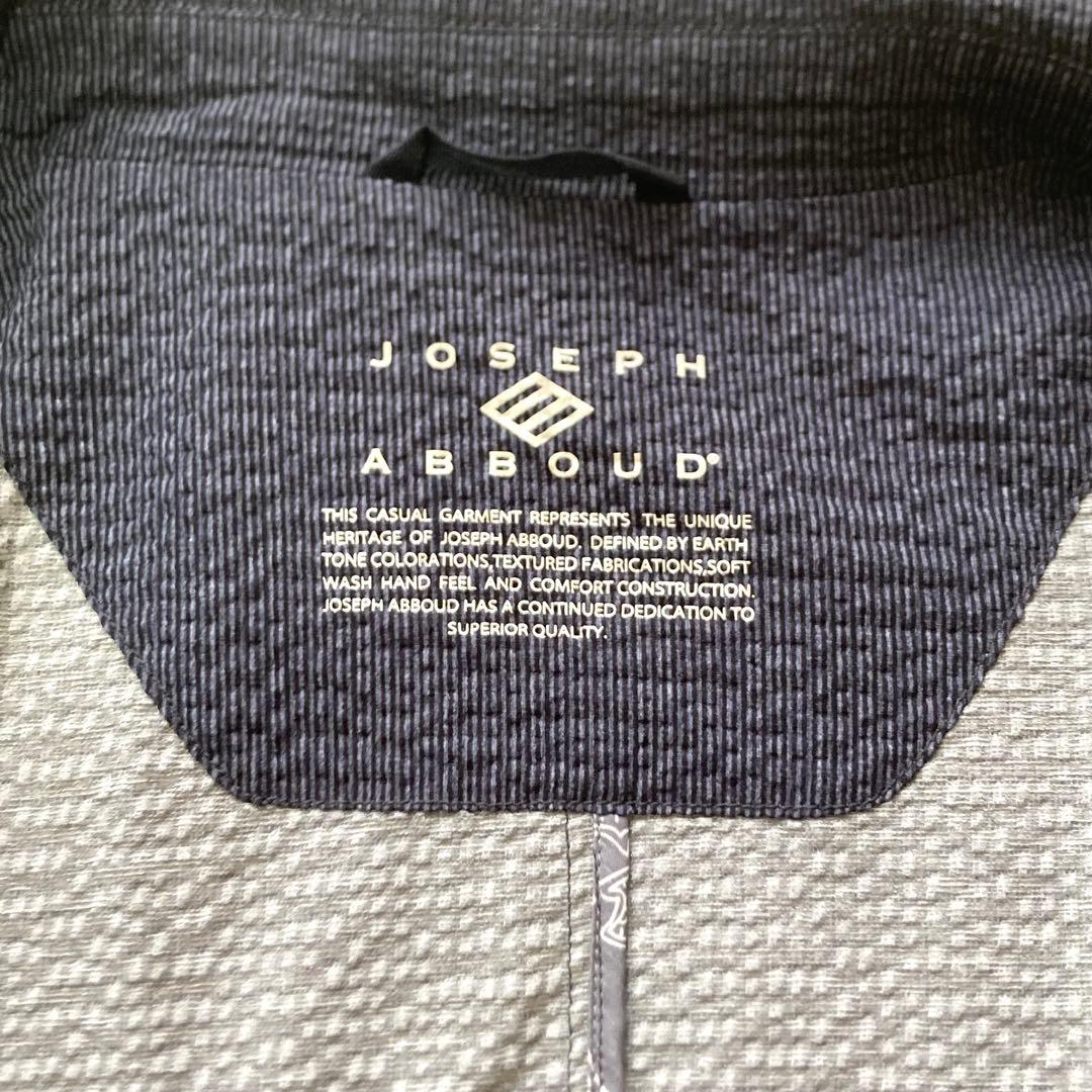 【大きいサイズ　美品】JOSEPH ABBOUD シアサッカー ジャケット 近年