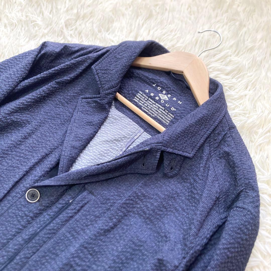 【大きいサイズ　美品】JOSEPH ABBOUD シアサッカー ジャケット 近年