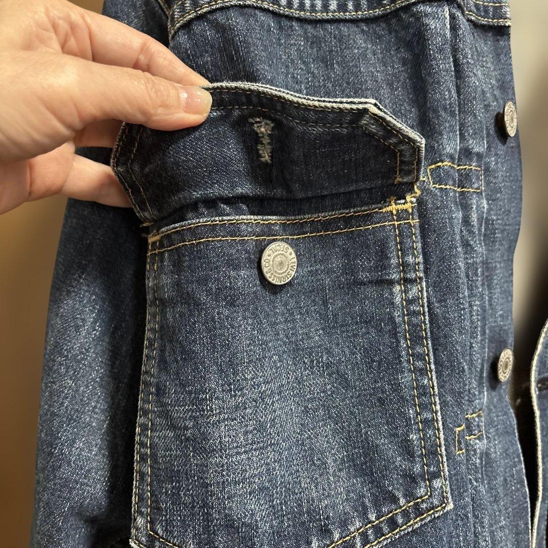 Levi's インディゴ デニムジャケット M