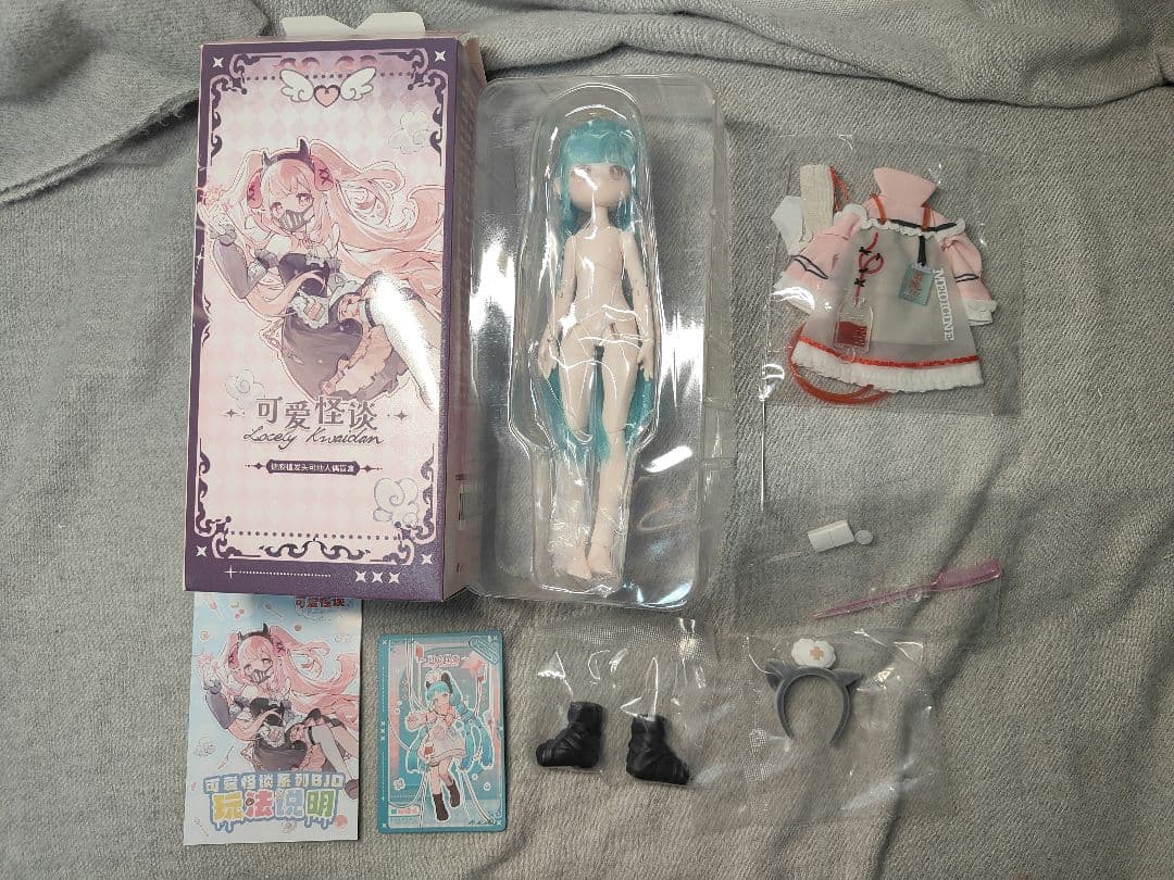 不可食用人偶 可爱怪谈 可愛い怪談 1/8 猫猫透 小シクレBJD ドール