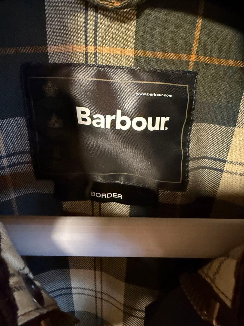 Barbour バブアー BORDER 英国製 サイズ40 ライナー付き セット