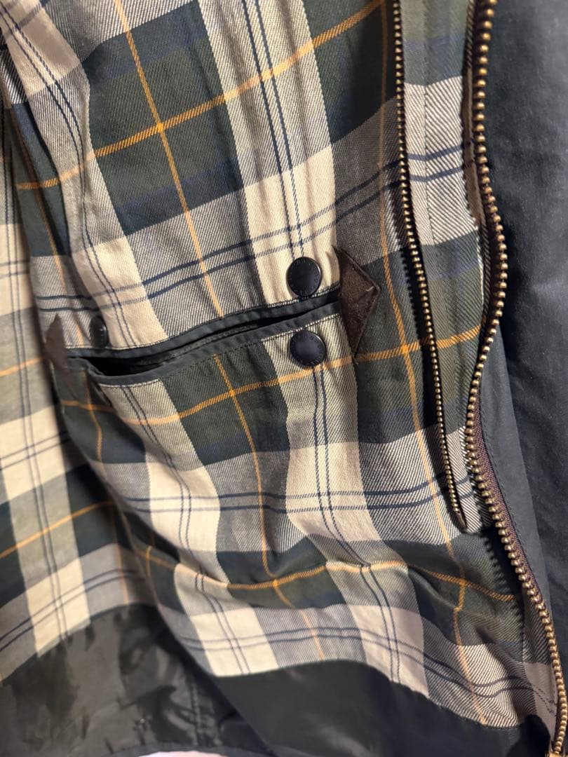 Barbour バブアー BORDER 英国製 サイズ40 ライナー付き セット