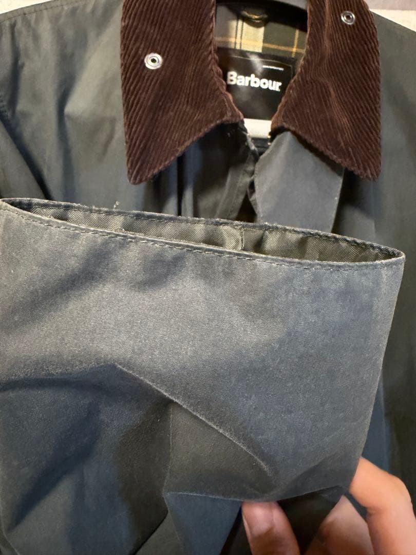 Barbour バブアー BORDER 英国製 サイズ40 ライナー付き セット