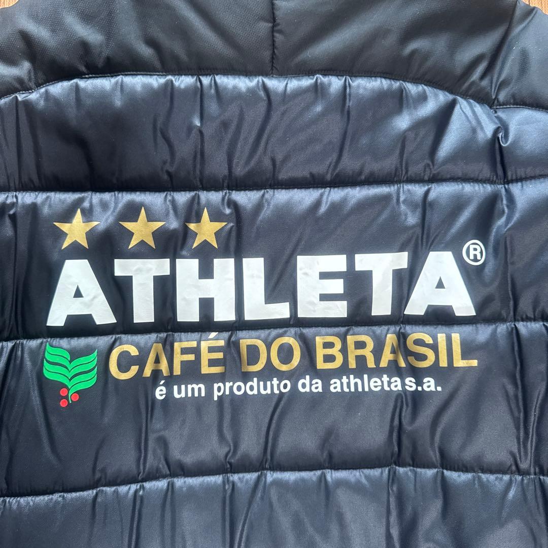 ATHLETAベンチコート黒色