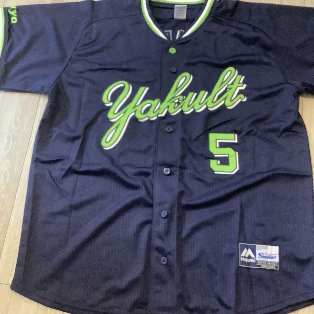東京ヤクルトスワローズ　川端慎吾　ビジターユニフォーム　Lサイズ