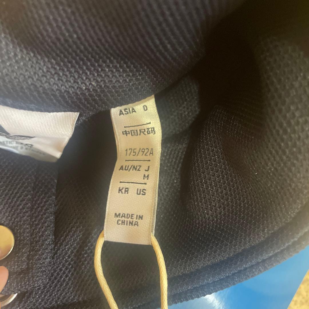 最終価格!!adidas ネイビー ジャージジャケット M