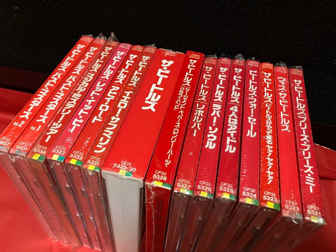 87年　なんと未開封　赤帯ビートルズ　フルセット オリジナルCD さらに