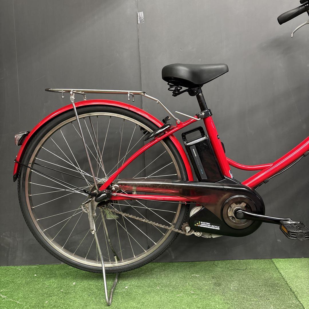 電動自転車 Panasonic A.girls レッド　54★