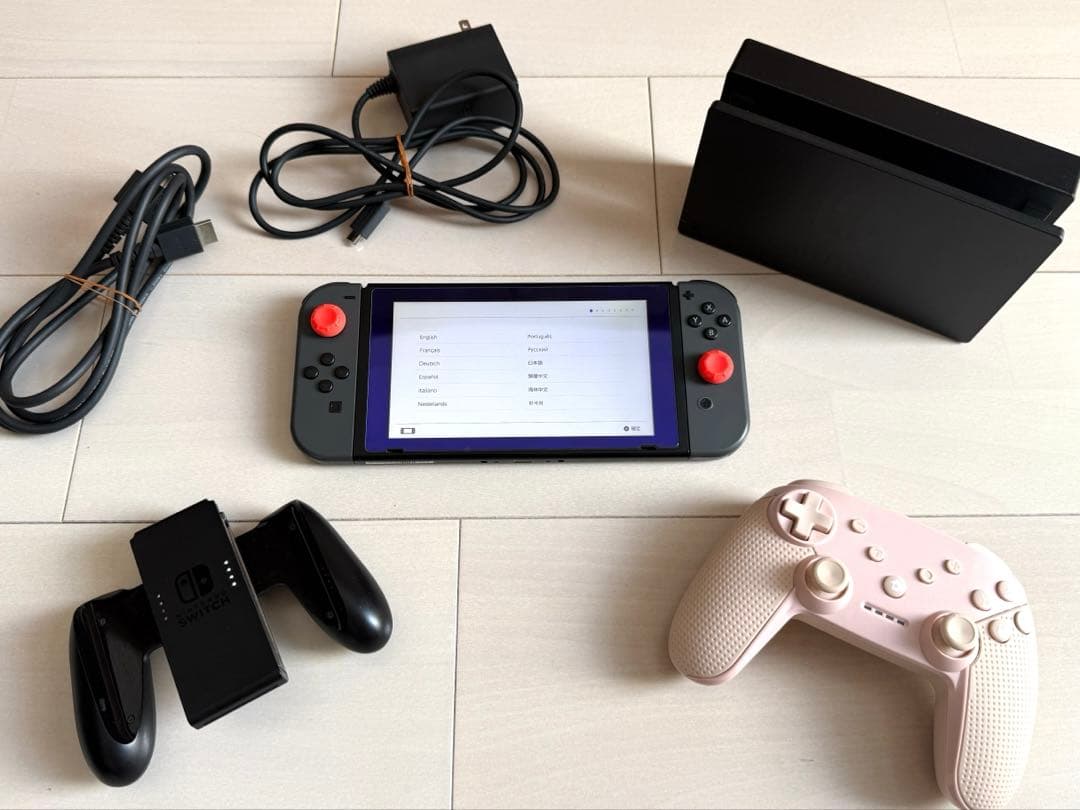 【おまけ付き】Nintendo Switch 本体セット（箱なし・スタンドなし）