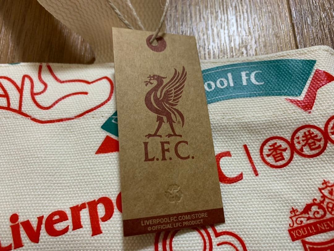 リバプール トートバッグ 新品 未使用 香港限定品 タグ付き Liverpool