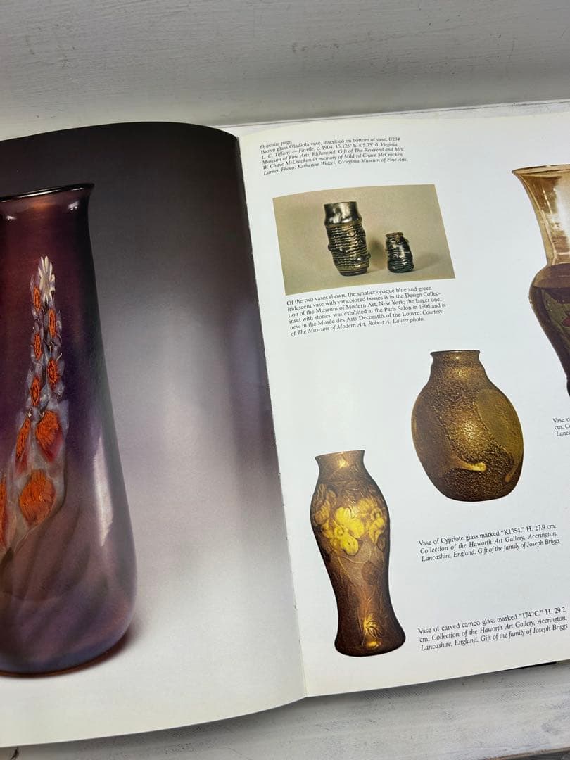 louis c. tiffany FAVRILEガラスなど 洋書4冊セット 図録