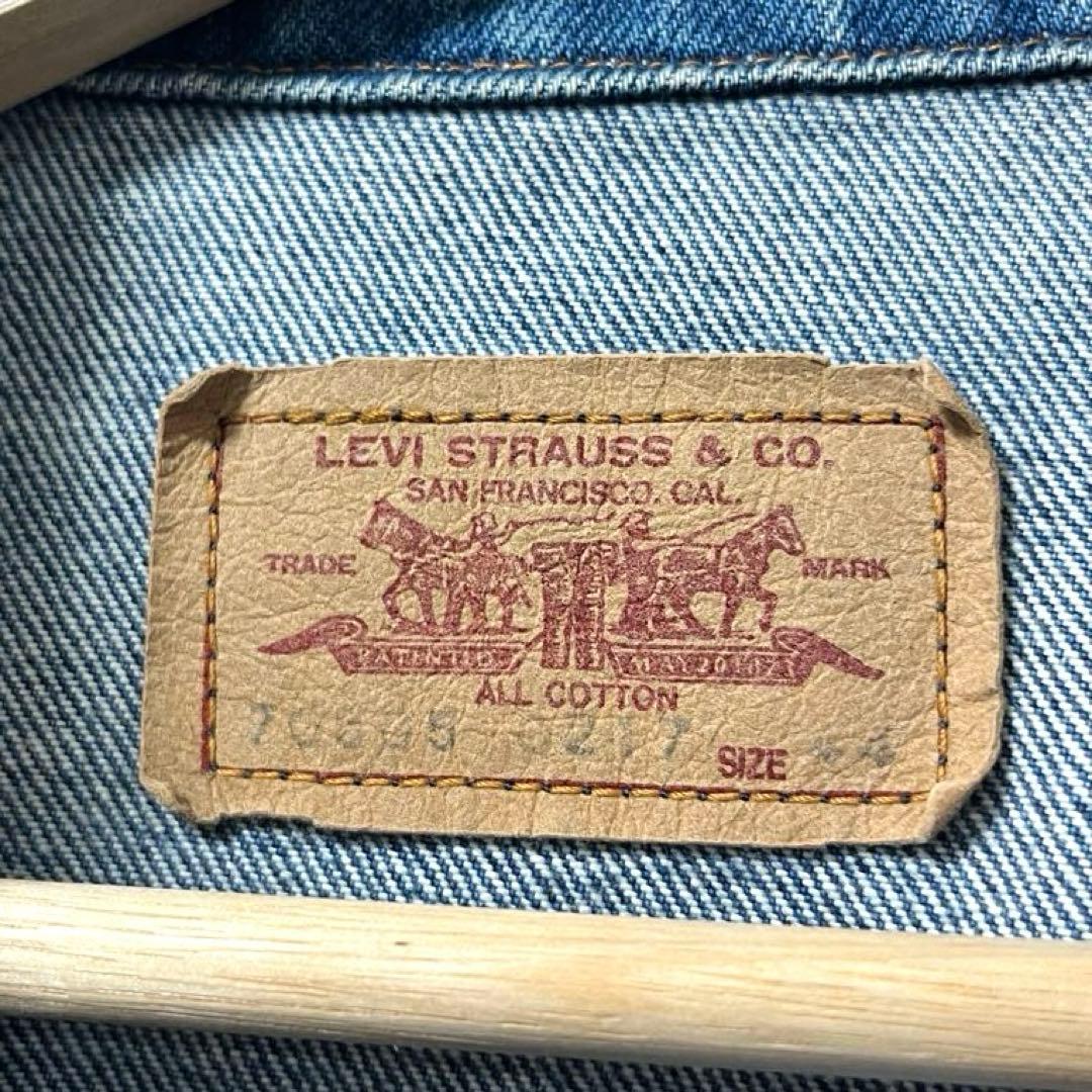 80's《Levi's》日本製 70505-0217 Size44 デニム