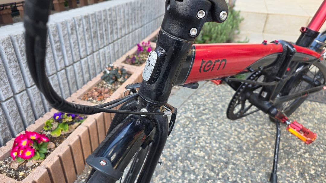 tern LINK N8 折りたたみ自転車　パーツ多数
